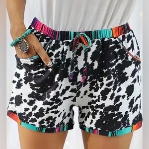 Seke Elastic Drawstring Shorts